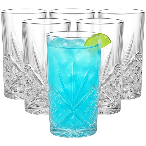 Crystal melodia tall tumblers - crystal,
