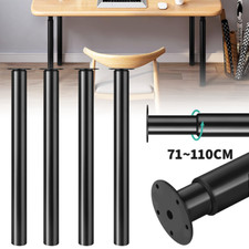 710-1100MM Adjustable Kitchen Worktop/Desk/Breakfast Bar Table Leg 60mm Bar