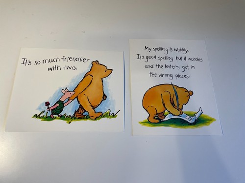 Winnie the pooh - prints, x