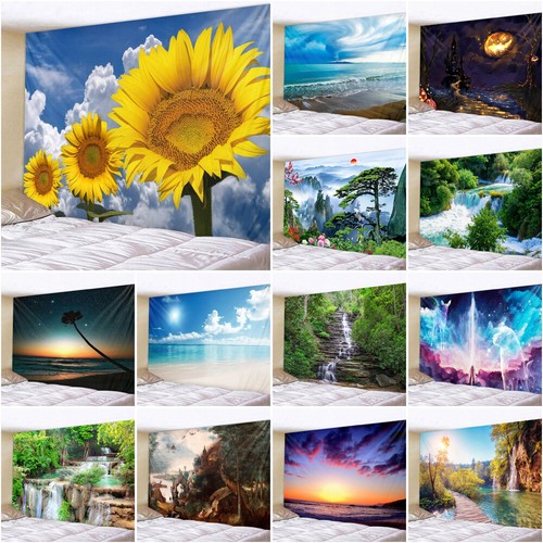 Scenery tapestry wall - 3d,