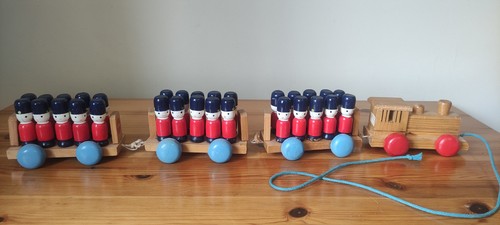 Vintage chadwick wooden toy - vintage,