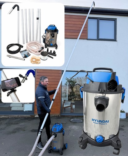 Gutter vacuum kit 5m - gutter,