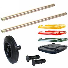 Replacement Wheelie Bin Accessories - Bin Lid Axles Pins Wheel 120L 240L 360L