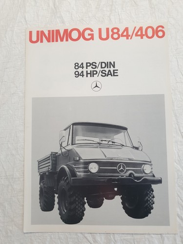 1972 mercedes benz - unimog, u84