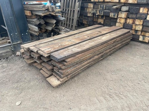 Reclaimed oak railway - oak, sleepers