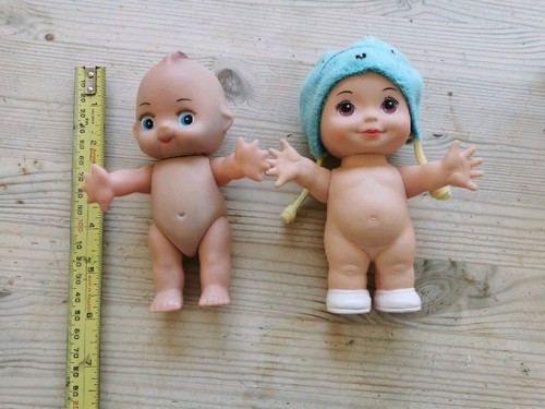 Kewpie type dolls - type, x2