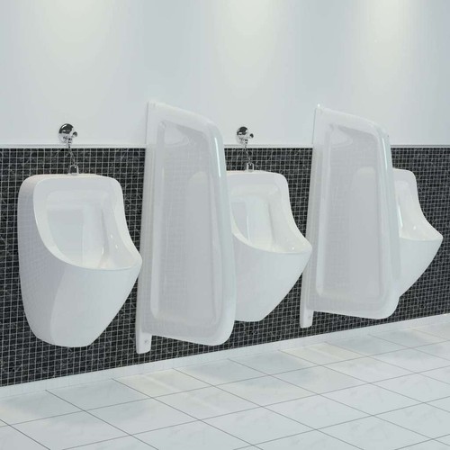 Wall mounted urinal privacy - wall-mounted,