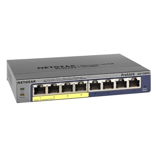 Netgear prosafe gs108pev3 - gs108pev3, 8