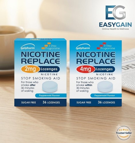 Galpharm nicotine replace 2mg - nicotine,