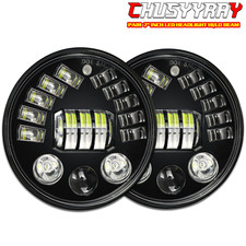 PAIR  7" inch LED Headlight