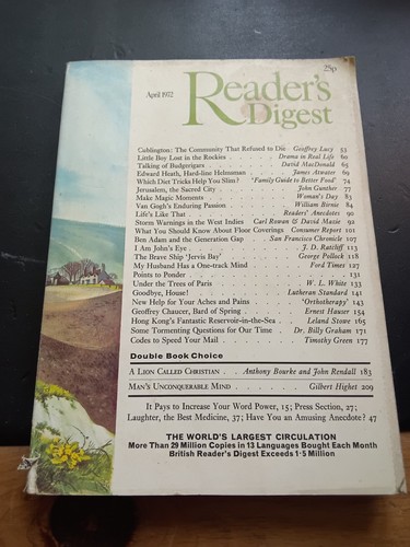 Vintage reader digest - reader’s,