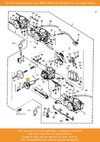 Yamaha diaphragm assy - diaphragm,
