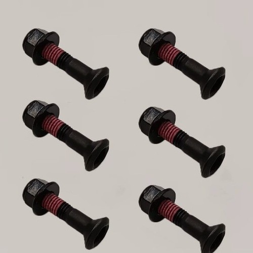 6pcs black m8x30mm chain - m8x30mm,
