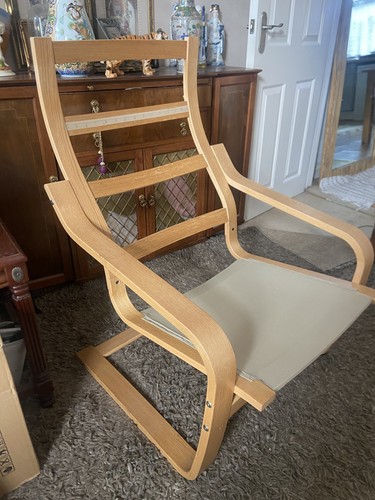 Ikea poang chair armchair - armchair, oak