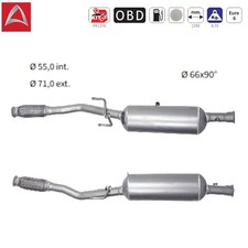 Soot particulate filter diesel particulate filter DPF Citroen DS Opel Peugeot - 1.6 1560 ccm