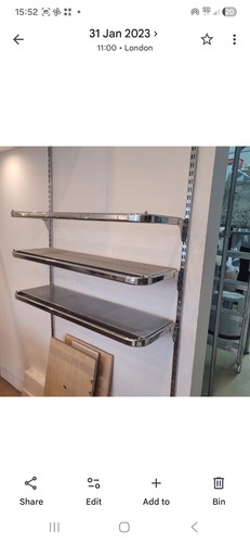 2no metal chrome twin slot - 2no.,