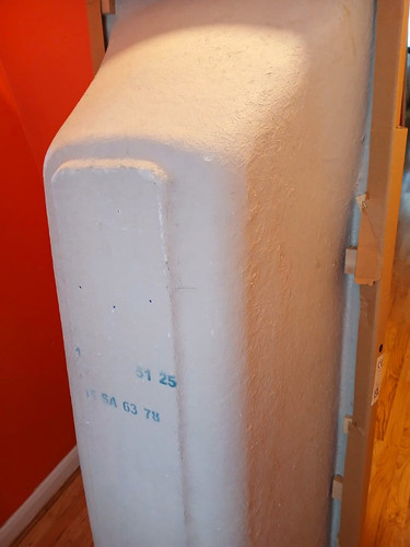 White rectangular acrylic - white,