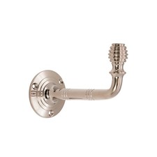 Coat Hook Antique Ridded Brass