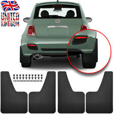 4pcs Mud Flaps Mudflaps Splash Guards For FIAT Abarth 500 595 695 500X 500L 500C
