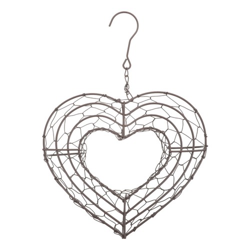 Heart shaped garland hanging - heart,