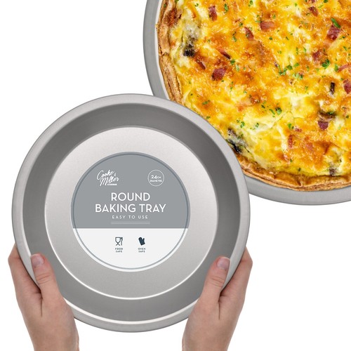 Large pie tin 24cm cake - large,