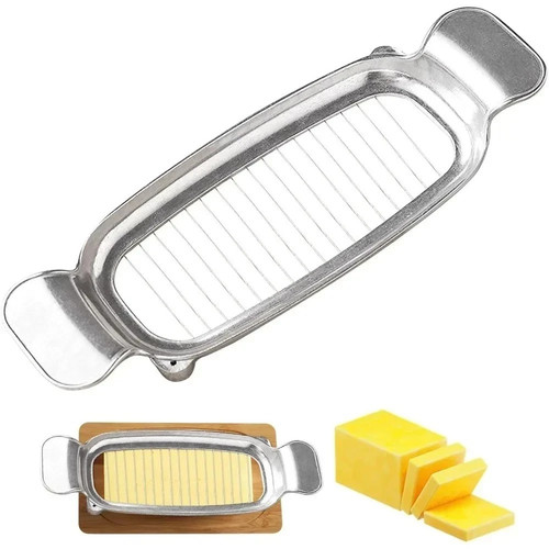 Stainless steel butter - steel, slicer