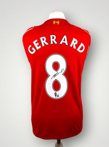 Signed steven gerrard - steven, shirt