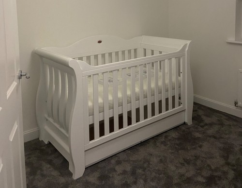 Boori royale sleigh cot bed - sleigh, &