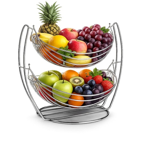 Large fruit bowl with banana - large,