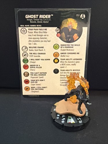 Marvel heroclix ghost - ghost, rider