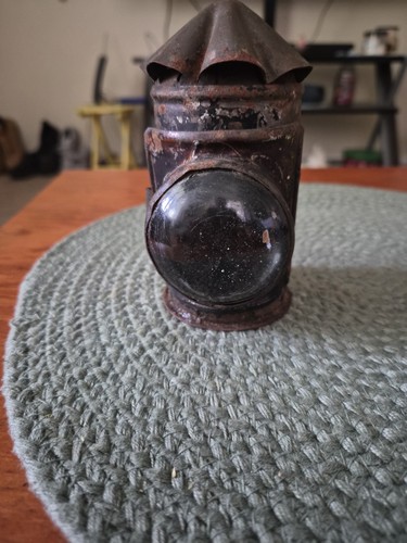 Antique railway signal - railway, oil