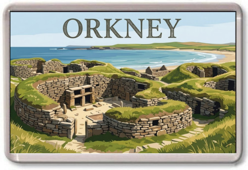 Fridge magnet orkney - -,