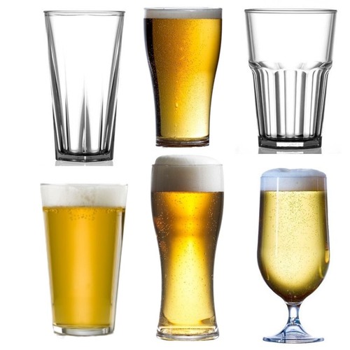 Plastic beer pint - plastic,