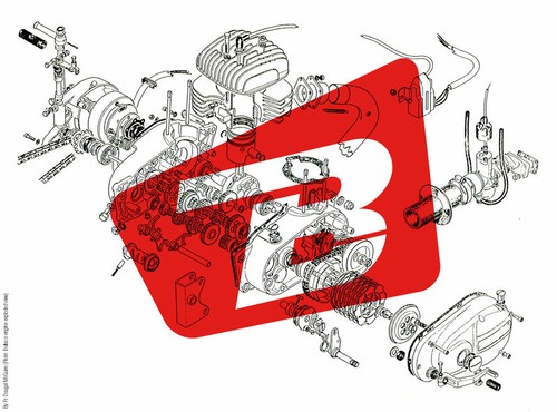 Aluminum spacer for exhaust