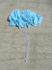 Ex French Military Small Blue Drogue Parachute Canopy, Games
