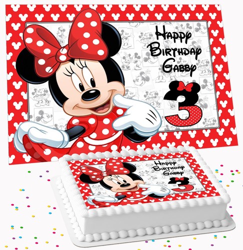 Minnie mouse personalised - minnie,