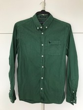 Jack Wills Green Shirt Cotton Logo Front Pocket Size XS pit to pit 20 Inches
