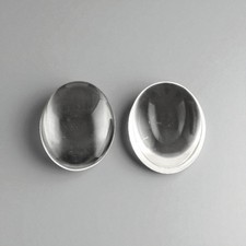 Glass Cabochons Clear Oval Calibrated 18x25mm Pack Of 10