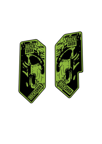 Rockshox reba fork decal kit - rockshox,