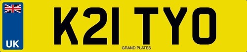 Number plate private - plate,
