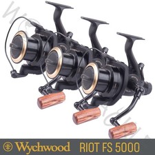 Wychwood Riot FS5000 x3 FreeSpool Carp Coarse Fishing Reel FS