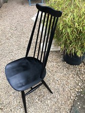 One Ercol Goldsmith  Chair - Painted Black  