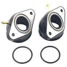 2Pcs Carburetor Manifold Intake Joint Boot for Yamaha Virago XV400 XV500 XV535 