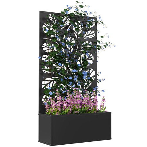 Outsunny metal raised garden - metal,