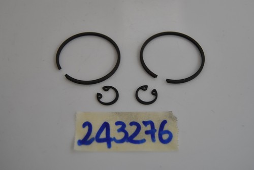 Piston ring pair piaggio ape - pair,
