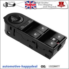 For Vauxhall Astra H Zafira 13228877 Electric Window Master Control Switch