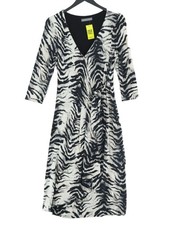 Michaela Louisa A-Line Midi Dress UK10 in Multi