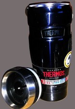 Thermos Black Insulated Travel Mug 470ml – Keeps Hot 7hrs / Cold 18hrs – Genuine