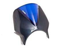 Puig Carbon Look Fairing & Blue Vision Screen Suzuki Bandit GSF 1200 1996-2005