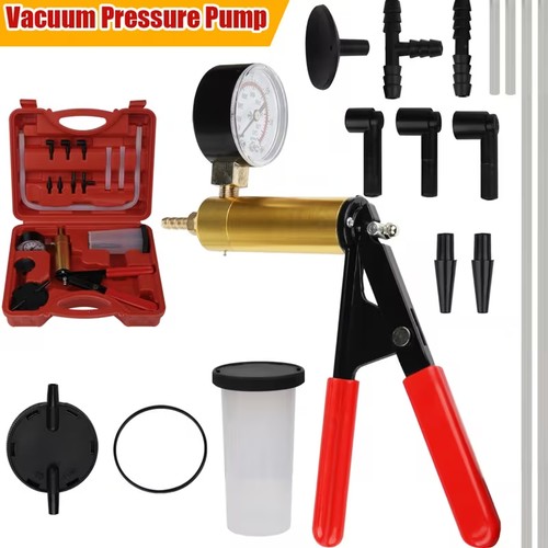 Hand vacuum pump held brake - vacuum,